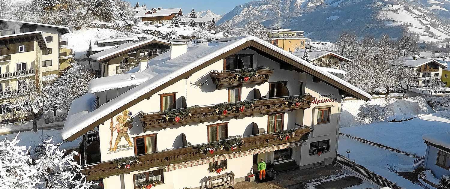 alpenrose-pension-zell-am-see-im Winter